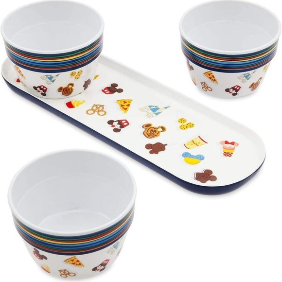 NWT Matching Disney ICON Set of 4 plates, Appetizer & Towel Sets - Picture 15 of 15